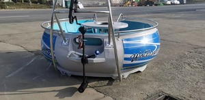 Motor eléctrico Donut BBQ Boat China Supply Precio bajo Hotel <span class=keywords><strong>Restaurant</strong></span> <span class=keywords><strong>Friends</strong></span> Gathering Supplies Water Rides Donut - Product Image 4