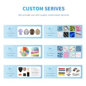 Camisas de Golf con Cuello, Estampadas, Antiarrugas, Transpirables, de Alta Calidad, 88% Poliéster, 12% Elastano, con Logotipo Bordado Personalizado - Product Image 4