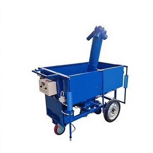 Voiture d'alimentation automotrice pour poulets de ferme, poules pondeuses et poulets de chair, avec système de charge automatique, moteur, pompe, boîte de vitesses, Noberman Nbm-48 - Product Image 1