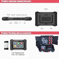 Nouvel outil de diagnostic scanner universel pour voiture, Wi-Fi, logiciel de diagnostic embarqué, prix, OBD2, OBD, ordinateur automobile, toutes machines