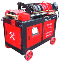 Machine à rouler les filets entièrement automatique pour barres d'acier de 16-40 mm avec moteur de 7,5 kW