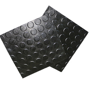 Rollo de alfombrilla de suelo de hoja de goma de moneda de cubierta de barco de alta fricción antideslizante de 3mm para escaleras - Product Image 6