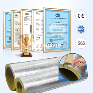 HUAYUE Meilleure isolation en laine minérale 150mm d'épaisseur Laine de roche Design industriel moderne Certifié ISO - Product Image 5