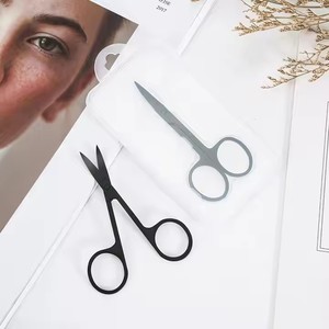 1pcs thép không gỉ trang điểm kéo lông mày cắt kéo lông mi tông đơ mặt mũi tóc Remover móng tay móng tay lớp biểu bì kéo - Product Image 4