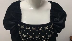 Nuovo vestito <span class=keywords><strong>da</strong></span> partito Sexy delle donne di <span class=keywords><strong>sera</strong></span> della celebrità di perline Sexy della manica lunga del progettista - Product Image 3