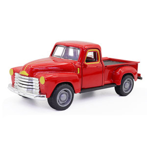 Modèle de <span class=keywords><strong>voiture</strong></span> en métal 1:43, camionnette rétro vintage, <span class=keywords><strong>jouet</strong></span> en métal moulé sous pression, modèle à deux portes, ouverture des portes, nostalgie vintage - Product Image 6