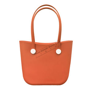 Gran oferta 2025, bolsos de mano a la moda Eva, bolso de silicona con agujeros para la playa, bolso de playa de plástico, bolso de mano Eva personalizado portátil - Product Image 1