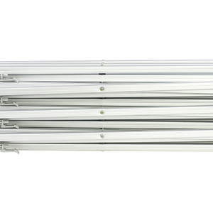 Dudukan spanduk gulung yang dapat ditarik dengan lampu LED untuk promosi malam dudukan latar belakang Pop up aluminium - Product Image 4