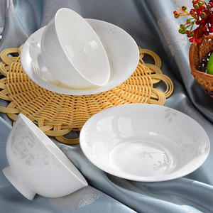 Conjunto de Louças de Cerâmica de Luxo Moderno de Alta Qualidade com Tigelas Coleção de Jantar Doméstica de Alto Valor - Product Image 1