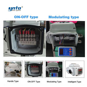 मोड्यूलेटिंग प्रकार रोटरी इलेक्ट्रिक एक्विएटर वाल्व 150lb स्टेनलेस स्टील 304/316 नियंत्रित आयरन गैस तेल - Product Image 3