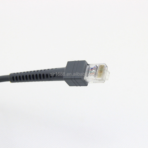 โรงงานขายส่ง<span class=keywords><strong>สาย</strong></span>สแกนเนอร์ USB สีเทา RJ50 ถึงสาย USB ประเภท A - Product Image 3