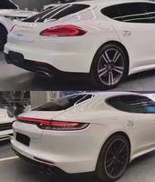 Kit de carrosserie pour mise à niveau du modèle Panamera 970 (2009-2016) - Kit de pare-chocs avant/arrière à fixation par boulons avec ajustement universel, version facile