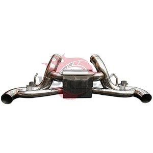 Sistema de Escape Valvetronic de Acero Inoxidable Vortex para McLaren GT 4.0T V8 2020-2024, Sonido Activo Catback con Puntas de Carbono - Product Image 1