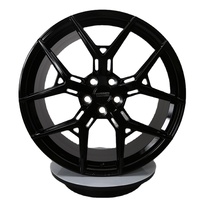 Neue Geruida Hyper Black Mesh Design Geschmiedete 6061 T6 Aluminiumlegierung Räder 12000T Gepresst TÜV JWL VIA Std S2-00053 18-23 Maßanfertigung