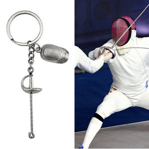 Porte-clés en métal artisanal, <span class=keywords><strong>sabre</strong></span> d'<span class=keywords><strong>anime</strong></span>, épée d'escrime, <span class=keywords><strong>sabre</strong></span>, souvenir, épée de samouraï, mini katana, porte-clés, porte-clés - Product Image 4