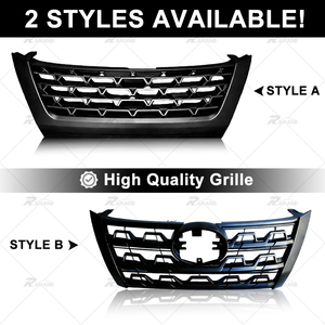 Calandre avant ABS style <span class=keywords><strong>TRD</strong></span> pour <span class=keywords><strong>Fortuner</strong></span> 2016 <span class=keywords><strong>2017</strong></span> 2018 2019 2020, accessoires extérieurs de voiture, installation facile - Product Image 4