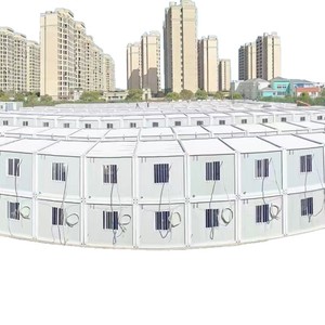 Casa Contenedor Plegable, Grosor Estándar, Oficina Rectangular, Diseño Minimalista Transpirable, Instalación In Situ - Product Image 1