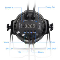 Harga pabrik 100W 3200K putih hangat 5600K putih dingin 2In1 Dmx kontrol Led Cob Par cahaya