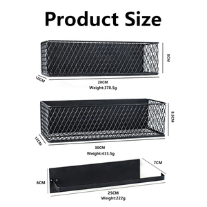 Accesorios para Parrilla, Juego <span class=keywords><strong>de</strong></span> 3 Contenedores Magnéticos <span class=keywords><strong>de</strong></span> Acero Inoxidable con Soporte para Toallas <span class=keywords><strong>de</strong></span> Papel para Barbacoa al Aire Libre - Product Image 2