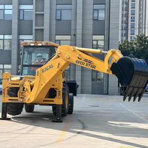 เครื่องจักรก่อสร้างอเนกประสงค์ รถตักดินหนักแบบดีเซล รถตักดินขับเคลื่อนด้วยเครื่องยนต์ - Product Image 5