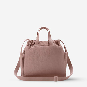 <b>Custom</b> Nylon Tote Bag Fashion Casual Small Satchel Messenger Crossbody Shoulder Drawstring Long Heat Transfer Bag - Product Image 4