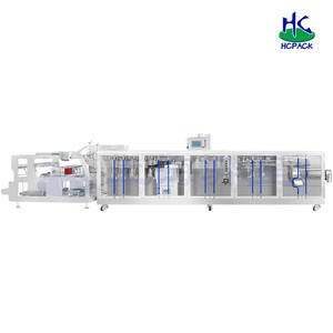 Máquina empacadora de alimentos de pie Doypack horizontal eléctrica más vendida PLC controlado para embalaje de bolsas de bebidas y salsas - Product Image 4