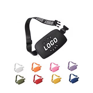 Su misura impermeabile Sport LULU Yoga in Nylon in vita ovunque con cintura a tracolla da viaggio escursionismo da corsa marsupio marsupio da donna - Product Image 1