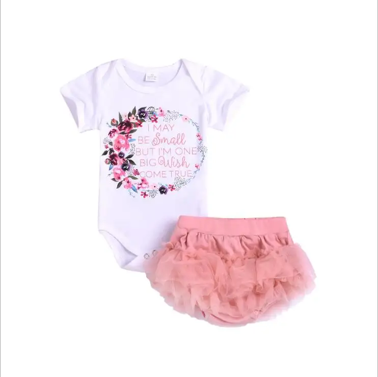 baby girl romper with skirt Baby clothing romper 100% Cotton baby bodysuit dresses