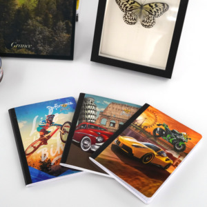 Libro de composición personalizado Logotipo escolar Útiles escolares y de oficina Impresión en 4 colores Libros de ejercicios con impresión personalizada - Product Image 2