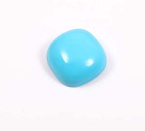 Turquesa Natural de Arizona Sleeping Beauty, Corte Cojín, Cabujón, Gema para Joyería, Piedra Suelta - Product Image 1