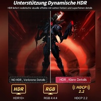 OEM ODM HDTV TV Ordinateur portable UHD Vidéo HD 2K 240Hz 4K 120Hz 8K 60Hz Port d'affichage mâle à mâle Câble DP DP vers HDMI