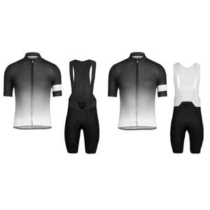 Ensemble de cyclisme unisexe pour adultes : Cuissard de cyclisme et maillot à manches courtes ajusté – Nylon/Cachemire anti-transpiration - Product Image 3