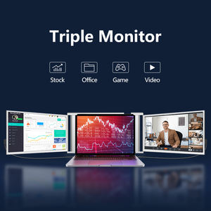 Monitor portátil FHD para portátil, extensor <span class=keywords><strong>de</strong></span> Monitor para pantalla <span class=keywords><strong>de</strong></span> doble Monitor, <span class=keywords><strong>estación</strong></span> <span class=keywords><strong>de</strong></span> <span class=keywords><strong>trabajo</strong></span> para portátil - Product Image 5