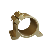 Support de fixation de broche Gold Tilt 65,80 mm à haute rigidité pour l'installation du moteur de broche de machine-outil CNC