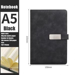 Wholesale Cheap Student School Business Office Metal Buckle Notepad Custom <b>Notebook</b> <b>A5</b> Customizable Logo - Product Image 4