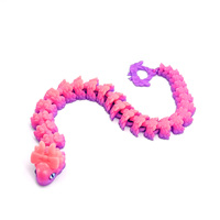 Produits imprimés créatifs en 3d Statue de squelette de dragon Ornement populaire de haute qualité pour les services de fabrication d'idées cadeaux