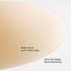 Couvre-mamelons sans adhésif MISS&HUA pour femmes, cache-tétons réutilisables, ultra fins, invisibles, en silicone, lingerie féminine - Product Image 5