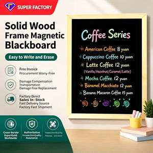 Lavagna Sospesa 30x40cm per Decorazioni Matrimoniali, Menu Caffè e Ristoranti, <span class=keywords><strong>Lavagnetta</strong></span> da Parete per <span class=keywords><strong>Cucina</strong></span> - Product Image 4