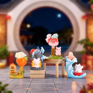 Figuras de Resina Miniatura al por Mayor, Nuevas, Lindas y Populares, en Caja Ciega, Decoración de Escritorio, Regalo para Estudiantes - Product Image 2