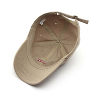 Casquette de Baseball Personnalisée Homme Femme Haute Qualité 6 Panneaux en Coton avec Logo Brodé, Casquette Vintage Déstructurée Hip Hop pour Papa – Vente en Gros