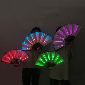 Led Light up <b>Hand</b> <b>Fan</b> Wholesale Plastic Foldable Led <b>Hand</b> <b>Fan</b> Custom Printed Folding Silk <b>Hand</b> <b>Fan</b> Led Custom Printed Logo - Product Image 3