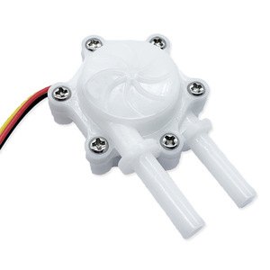 Medidor de Flujo de Material POM de Grado Alimenticio Pequeño, Sensor de Flujo de Agua de 2 Puntos con Tubo y Efecto Hall para Purificadores de Agua - Product Image 3