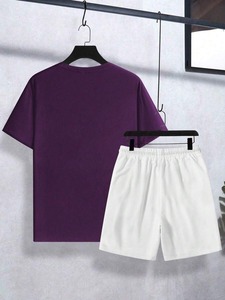 Custom-made men's summer suits, shorts, and <b>T</b>-<b>shirts</b>; factory specializing in custom-made items. f10 - Product Image 3