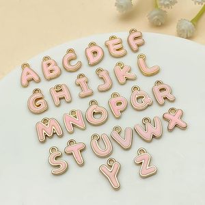 Llavero de metal con letras coloridas, dijes iniciales, dijes mayúsculos para hacer joyas, pulseras, collares, pendientes y manualidades DIY - Product Image 3