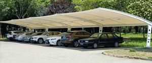 Tettoie per Parcheggi con Struttura a Membrana: Protezione dall'Ombra e dalla Pioggia per Auto, Stazioni di Ricarica e Parcheggi Residenziali - Product Image 3