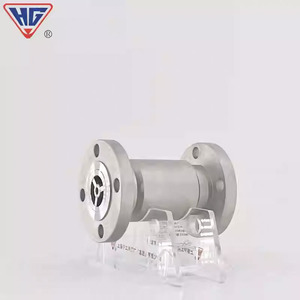 Válvula de Retención de Acero Inoxidable Shanghai Hugong H42W-16P RL Tipo Elevador con Brida de 1-1/2 Pulgadas y 150 PSI - Product Image 4