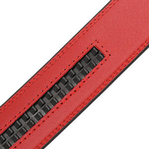 Groothandel Multi-kleurige Runderleren Mode Casual Heren Echt Lederen Ratsje Riem - Product Image 5