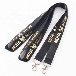 Custom Design <b>Polyester</b> Safety Sublimation Printing Logo Neck Chain Card Holder With Hook <b>Lanyards</b> <b>Lanyard</b> - Product Image 2