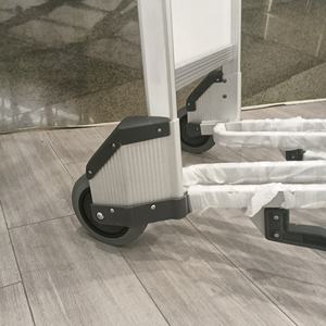 รถเข็นกระเป๋าสแตนเลสสำหรับสนามบินกันน้ำ - Product Image 5