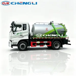 รถดูดของเสียเหลวตงเฟิง 12.7 ลูกบาศก์เมตร สำหรับทำความสะอาดบ่อส้วม - Product Image 4